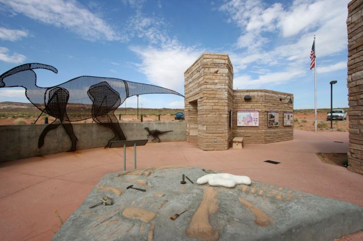 Big Water Visitors Center specializes in paleontology