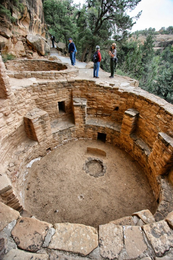 One of 23 kivas at Cliff House