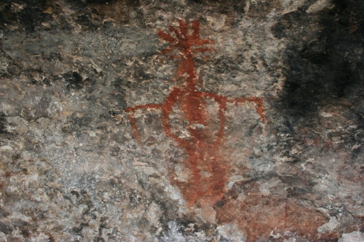 Ancient Puebloan pictograph