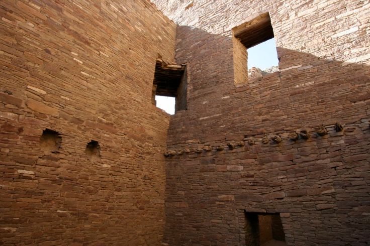 One of over a hundred rooms in Pueblo Bonito