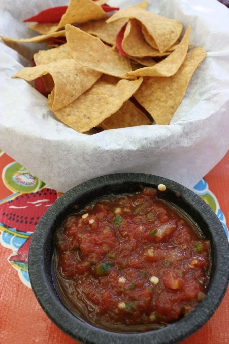 Chips and salsa (and what a salsa!)