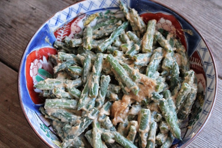 Sandomame goma-miso ae