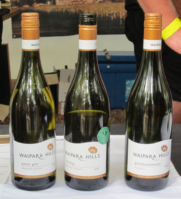 Sample festival wines