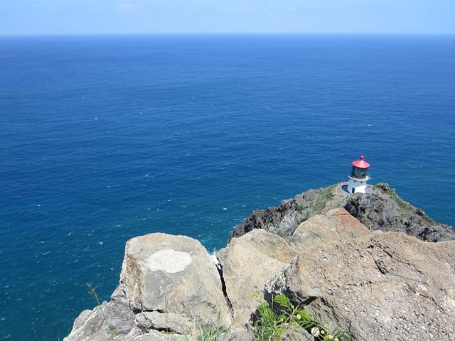 The lighthouse is still operational and off-limits to the public