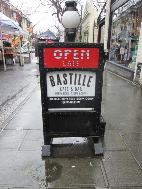 This could very well be a rainy day in Paris