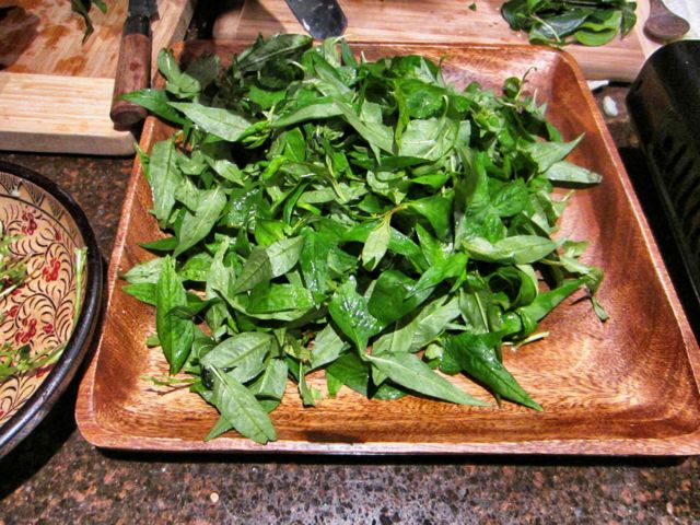 Rau ram leaves for laksa