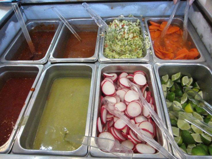 Salsa bar