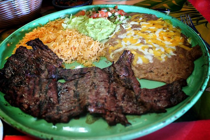 Carne asada plate