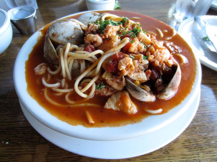 Sharks' Cioppino and Pasta