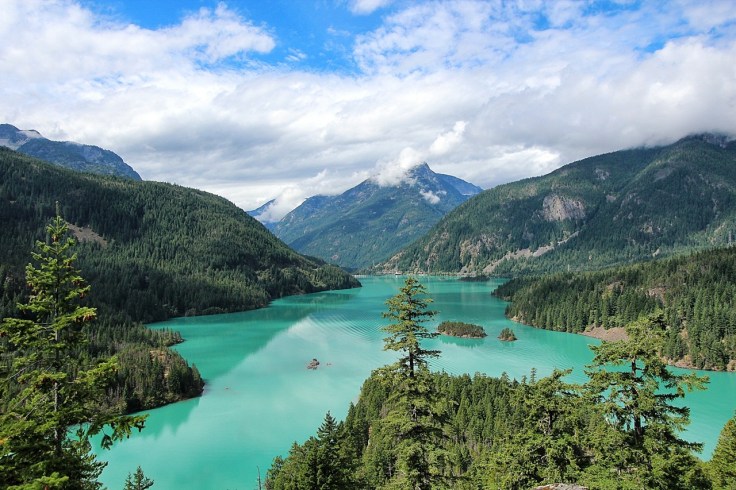 Ross Lake as viewed from the overlook