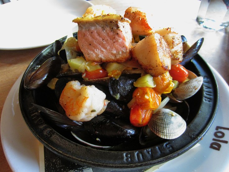 Northwest seafood tagine