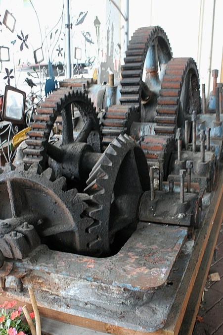 Original gears used by the Fremont Bridge