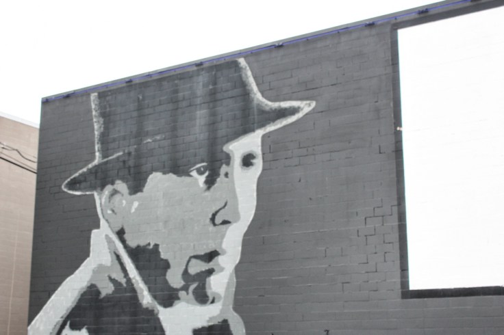 Mural of Humphrey Bogart