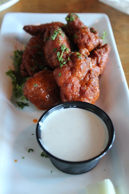 Boneless buffalo chicken wings