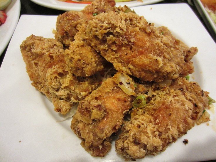 Fried Butter Chicken Wings