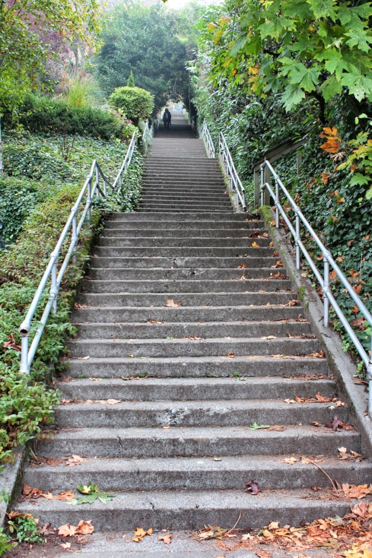 Portion of the Howe Street Stairs