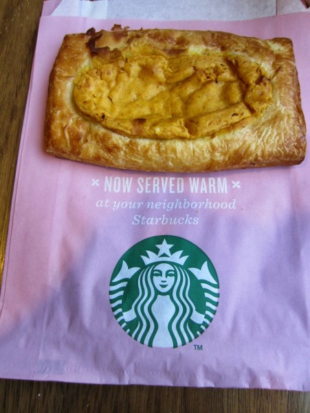 Pumpkin cheesecake croissant