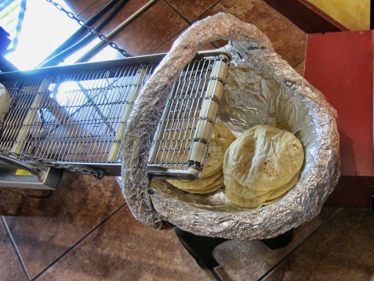 fresh flour tortillas