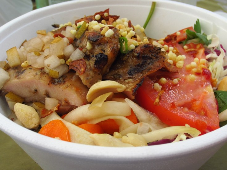 Malaysian chicken bun