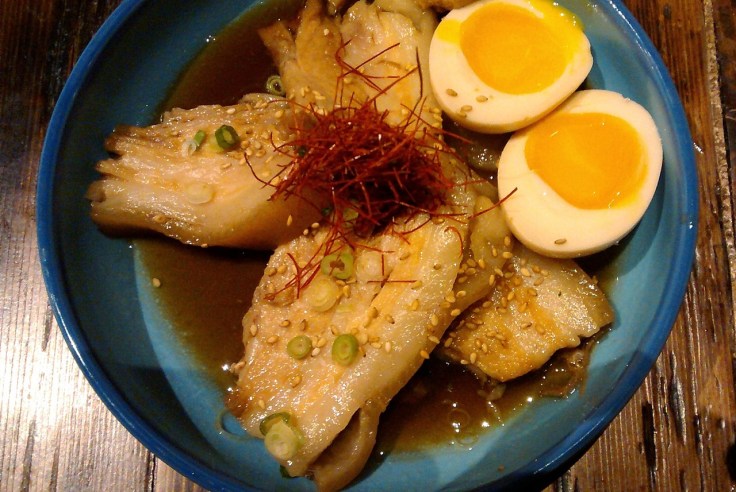 Braised pork belly, ajitsuke tamago