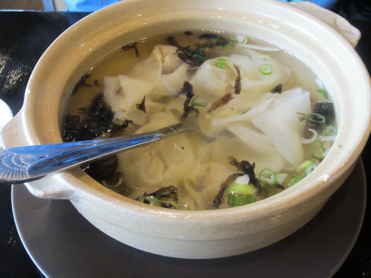 Pork wonton soup
