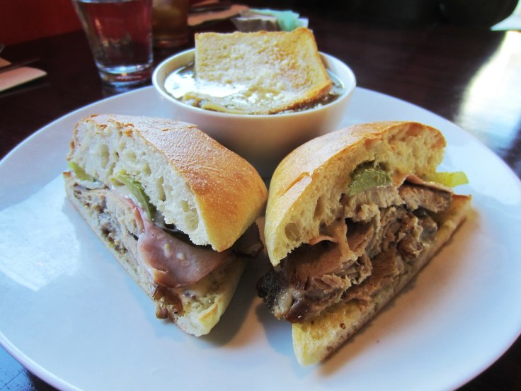 Cuban pork sandwich