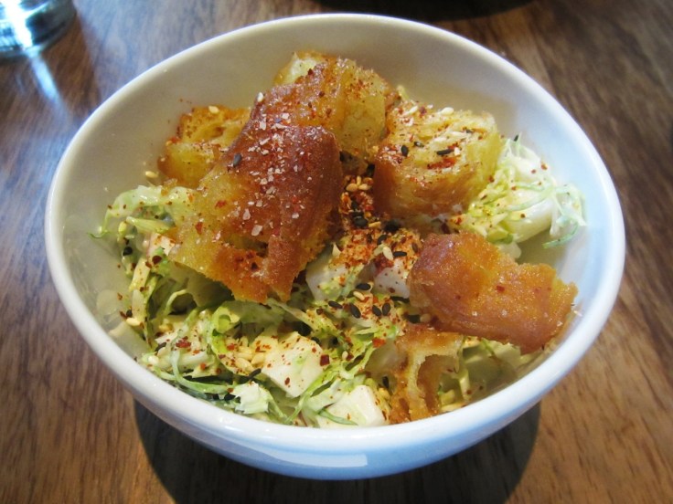 Shaved brussel sprouts