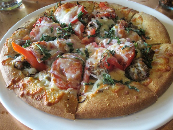 Wild Boar Sausage Pizza