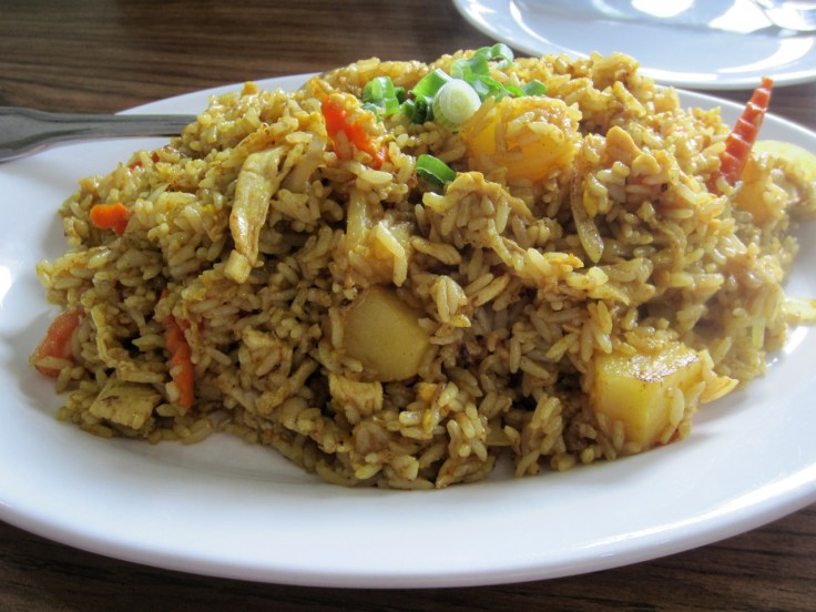 Pineapple fried rice