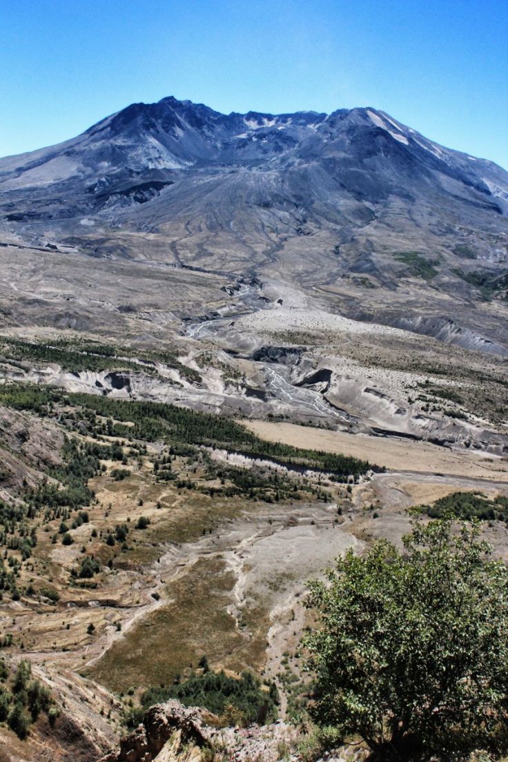 North face, Mount St. Helens, Johnson Ridge Observatory
